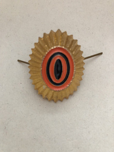 Кокарда ВС РФ малая золотистая без звезды