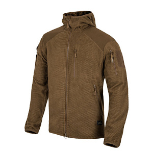 Худи флисовое Helikon-Tex Alpha Hoodie Jacket Coyote