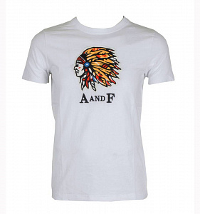 Футболка Abercrombie & Fitch 1880 white