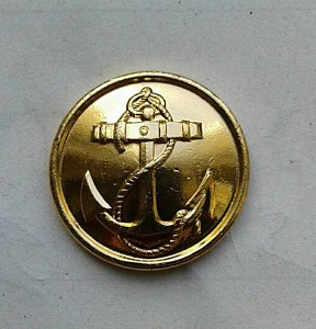 Пуговица ВМФ 22 мм