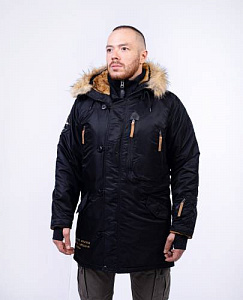 Куртка мужская Apolloget Expedition Black/Cinnamon