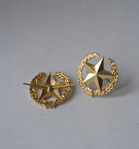 Эмблема петлица Сухопутные Войска металлическая старого образца