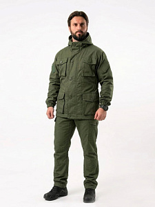 Горка 8 (-5) с отстёгивающейся флисовой подстёжкой Olive