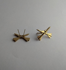 Эмблема петлица ЗРВ литая 1 шт