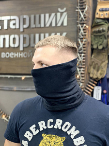 Снуд с флисом (black)