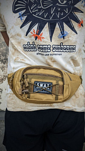 Сумка поясная тактическая SWAT Coyote 