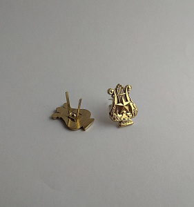 Эмблема петлица Военный Оркестр литая 1 шт