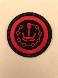 Шеврон штат специалиста ВМФ СССР специалисты всех видов защиты, обеспечения и обслуживания