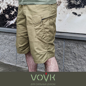 Шорты тактические VOЎK Green Olive
