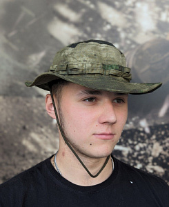 Панама тактическая с сеткой Мох