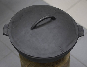 Казан с крышкой 12 л