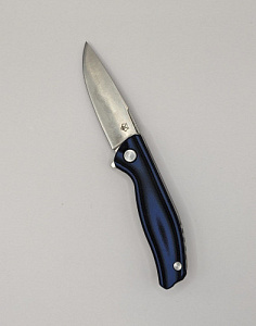 Нож складной Shirogorov D2 реплика Blue-Black