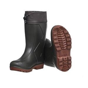 Сапоги зимние EVA с подошвой ПУ и вкладышем TORVI -40c Olive