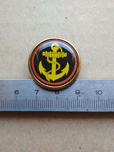 Значок: "Эмблема морской пехоты" .