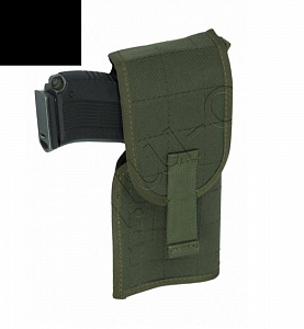 КОБУРА КП-ПЯ MOLLE С КЛАПАНОМ BLACK ВЕКТОР/ГШ-18/ПЯ/ГЛОК/КОЛЬТ/и пр.
