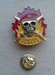 Значок SPECIAL FORCES Краповый берет