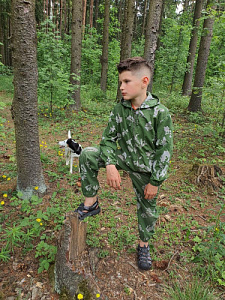 Маскхалат детский х/б Берёзка , Multicam