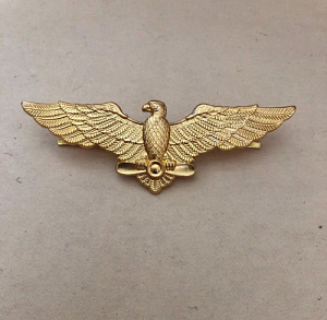 Кокарда Гражданская авиация на тулью