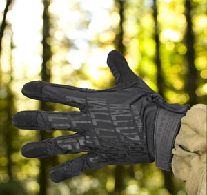 Перчатки тактические дышащие Walllizard Black