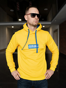 Толстовка М65 STREETWEAR на флисе yellow