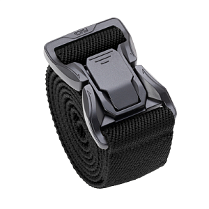 Ремень тактический VOЎK с пряжкой-кнопкой "Рысь" Black (38 мм)