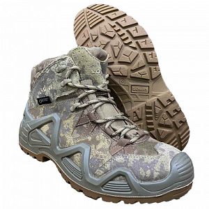 Ботинки тактические LOWA Zephyr GTX Mid A-Tacs AU реплика