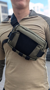 Сумка тактическая КОРВЕТ Olive/Black