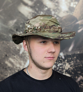 Панама тактическая с сеткой Multicam