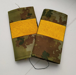 Фальш-погоны пограничные Старший Сержант, вышитые