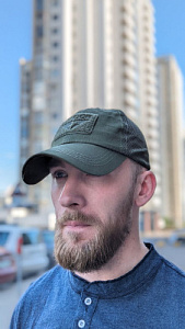 Бейсболка сетчатая Condor Olive