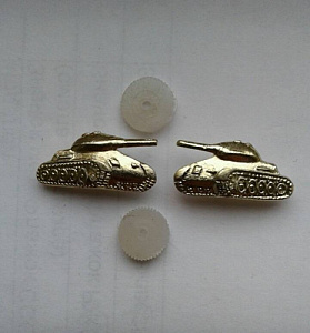 Эмблема петлица Танковые войска 1 шт.