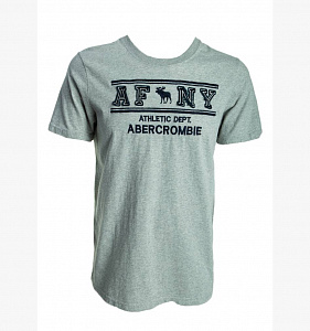 Футболка Abercrombie & Fitch ATHLETIC Grey