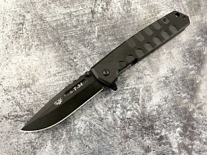 Нож складной тактический Т-34 Чёрный (323-480401) 