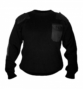 Свитер чёрный МВД