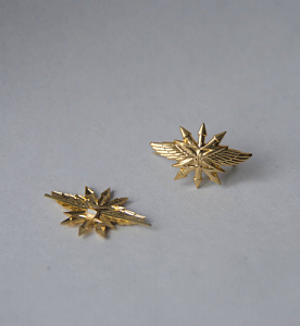  Эмблема петлица Войска Связи Тип 2 золотая 1шт