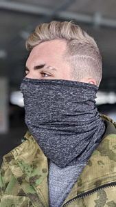 Баф тонкий Grey-white