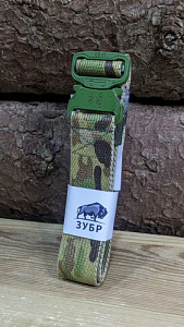 Ремень тактический VOЎK пряжка-кобра "ЗУБР" Multicam