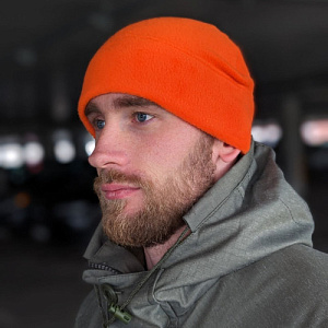 Шапка флисовая Orange