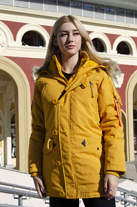Куртка зимняя женская Apolloget WMN OXFORD Golden Glow