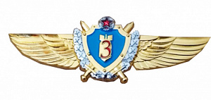 Знак "Штурман 3-го класса" ВВС РБ