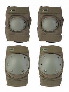 Комплект наколенники и налокотники Gontex Olive