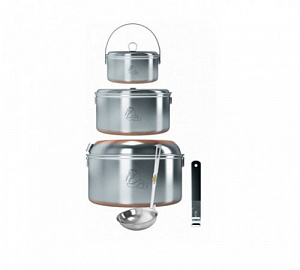 Набор посуды 7-8 персон из нержавеющей стали