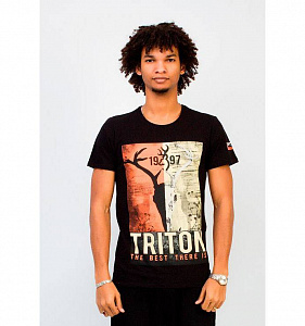 ФУТБОЛКА "HUNTING" 8158 Triton Black