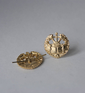 Эмблема петлица Инженерные Войска металлическая старого образца