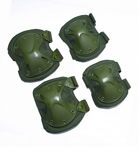 Комплект наколенники и налокотники X-form Olive