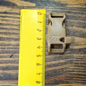 Замок-фастекс свисток песочный PF04