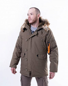 Куртка зимняя мужская Apolloget OXFORD GOTHIC OLIVE/OLIVE