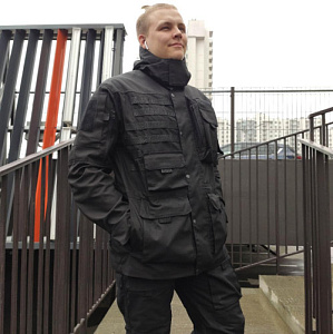 Куртка тактическая Аллигатор, черный