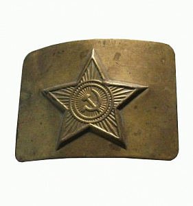 Бляха Советской Армии Латунь Оригинал СССР