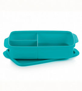 Контейнер ланч-бокс Tupperware Здоровый перекус 1л с разделителем